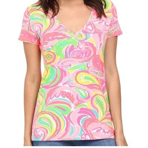 Lilly Pulitzer Michele V-neck Top